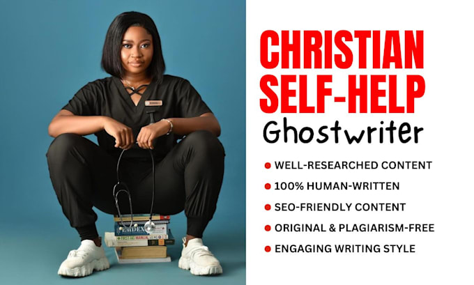 Gig Preview - Ghostwrite your christian ebook, self help ebook, sermon, devotionals, memoir