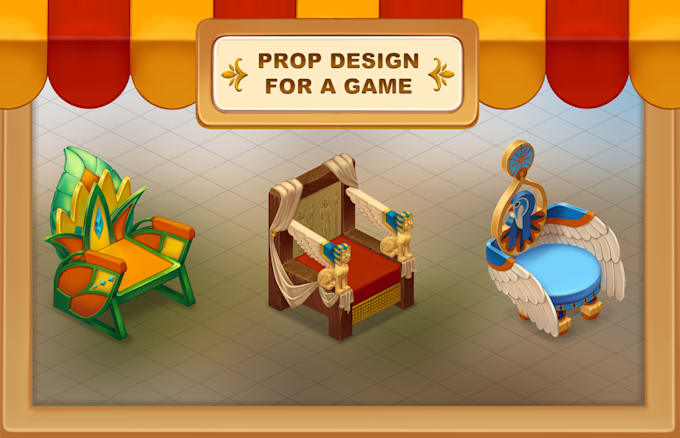 Bestseller - create props in casual graphics for games