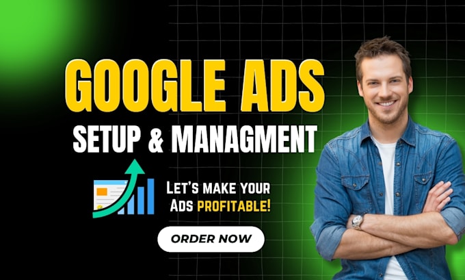 Gig Preview - Setup and manage google ads adwords PPC search ads campaign, conversion tracking