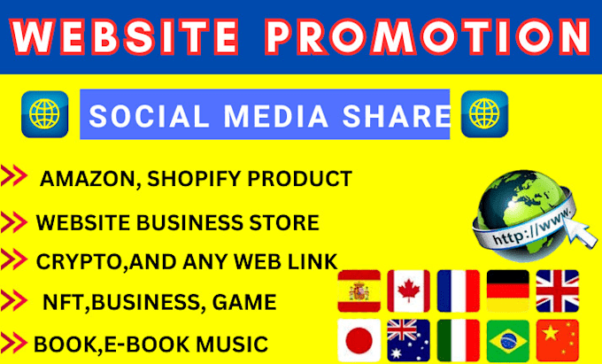 Bestseller - promote and advertise your website, business, book, product blog and any link