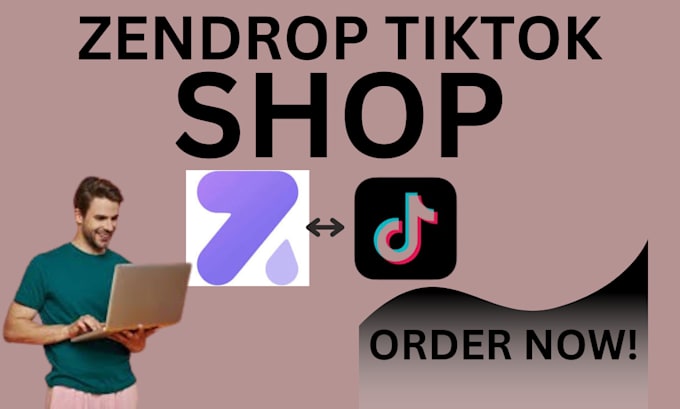 Gig Preview - Do zendrop tiktok shop dropshipping tiktok ads products upload and optimization