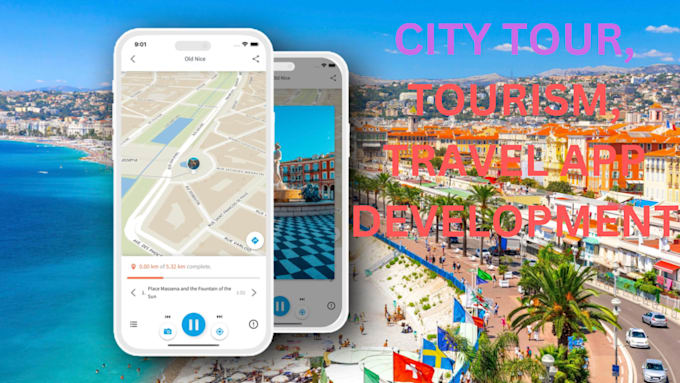 Bestseller - develop city tour, travel app, tourism app, appointment, holiday planning app