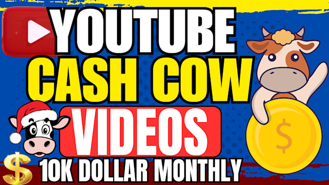 Gig Preview - Make viral automated youtube cash cow video to make income passively