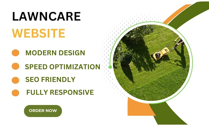 Bestseller - design lawn care website landscaping website and revamp wordpress website