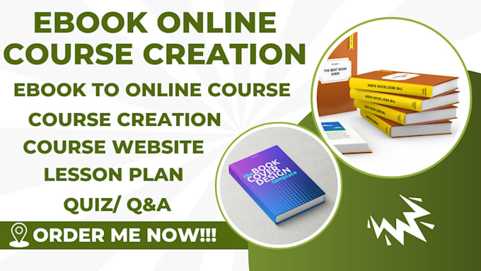 Gig Preview - Crazily do ebook online course content elearning course website lesson plans PPT