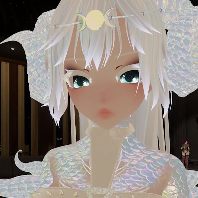 Gig Preview - Do custom 3d model vrchat avatar, vr chat anime nsfw, character vrc furry avatar