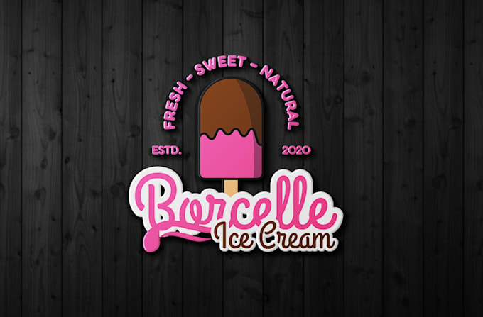 Gig Preview - Design ice cream logo