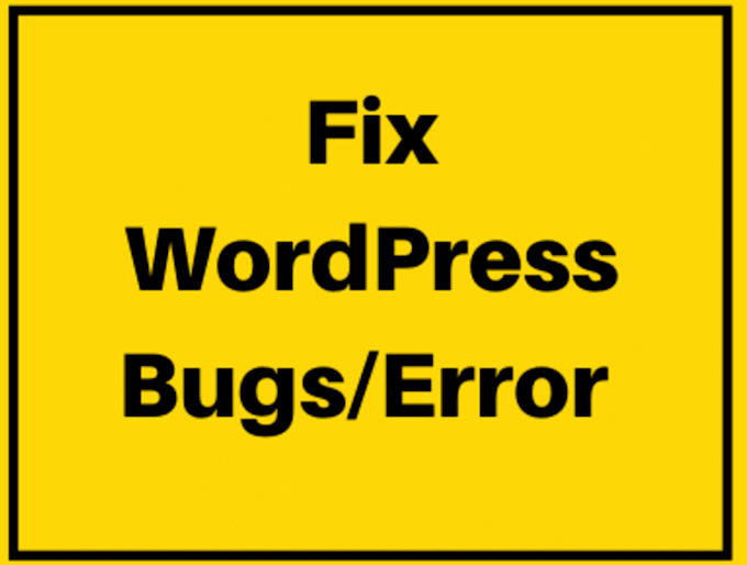 Gig Preview - Fix wordpress error, wordpress maintainance, update, clone