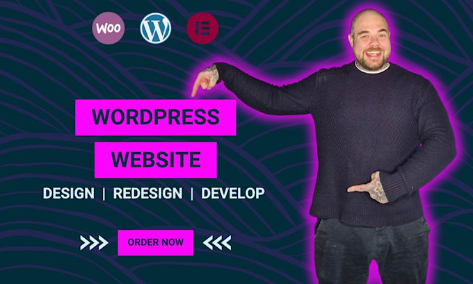 Gig Preview - Design amazing, optimised wordpress business websites