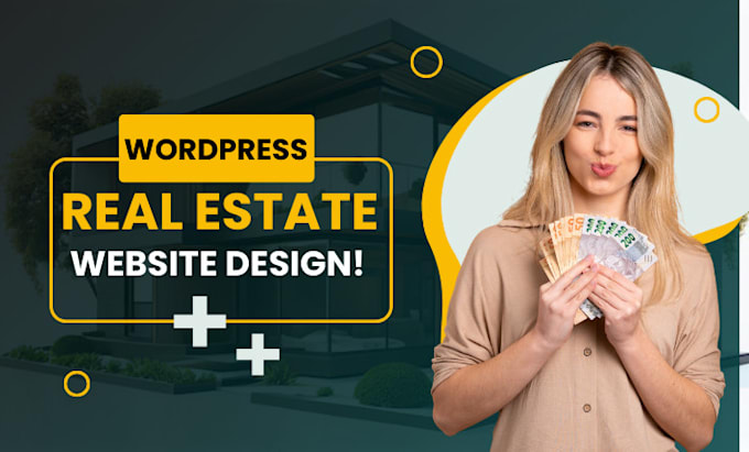 Gig Preview - Design real estate wordpress websites for you