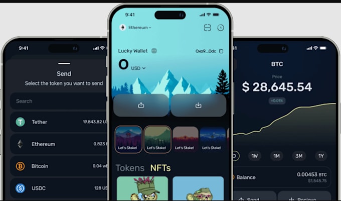 Gig Preview - Clone crypto wallet app with trading app, crypto exchange app