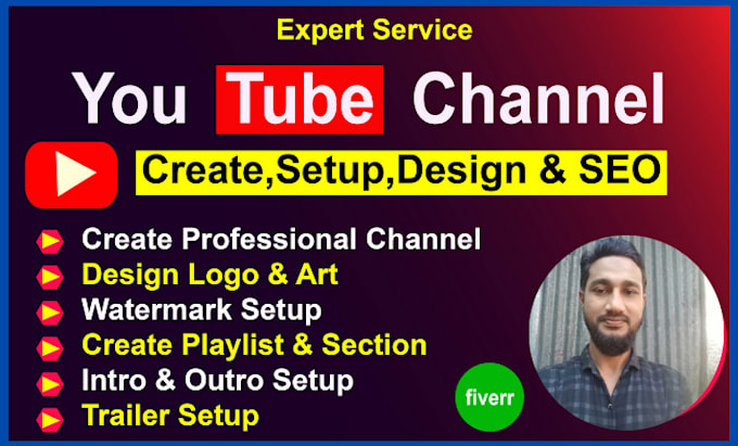 Bestseller - create and setup youtube channel