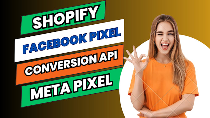 Gig Preview - Set up shopify facebook pixel, meta pixel conversion API ga4 gtm setup