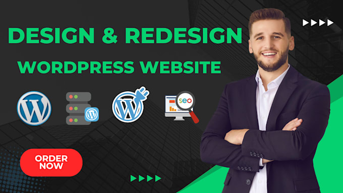 Gig Preview - Design, develop, and customize professional wordpress websites