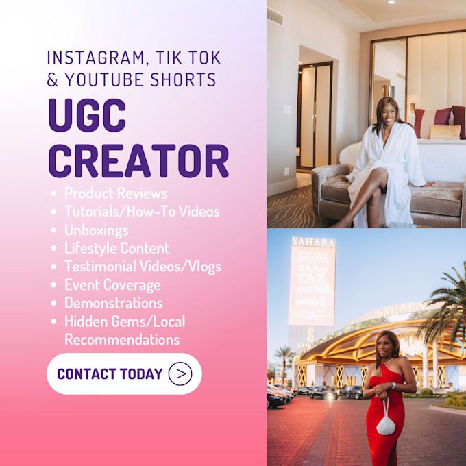 Bestseller - create engaging ugc, instagram ads, tik tok, and for your product or service