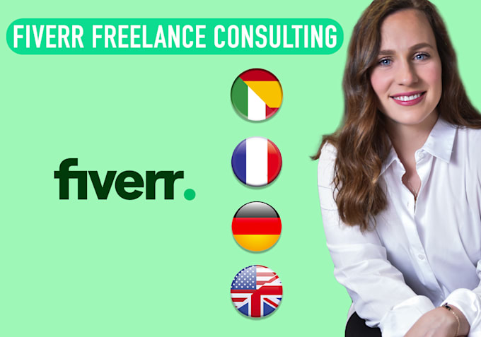 Gig Preview - Be your fiverr freelancing business consultant