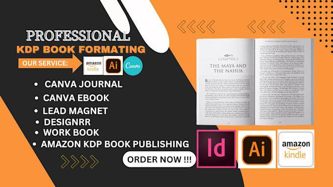 Gig Preview - Design, format canva journal canva ebook pdf lead magnet canva workbook designrr