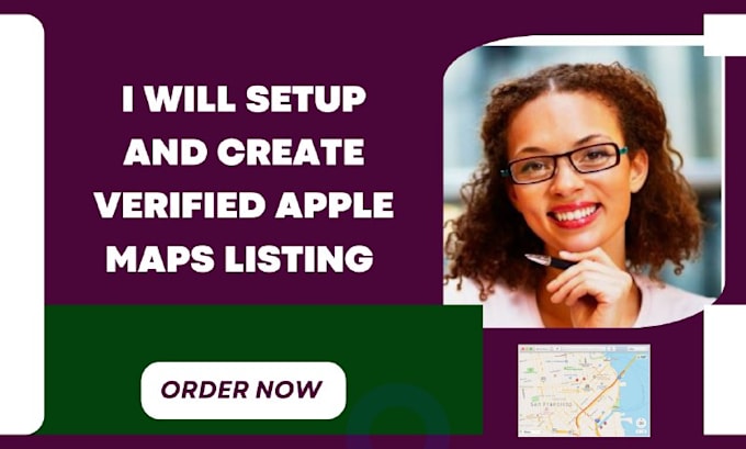 Gig Preview - Create verified apple map listing apple business connect