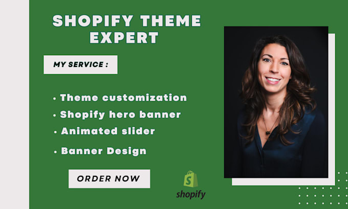 Gig Preview - Develop shopify hero banner video slider for your shopify website