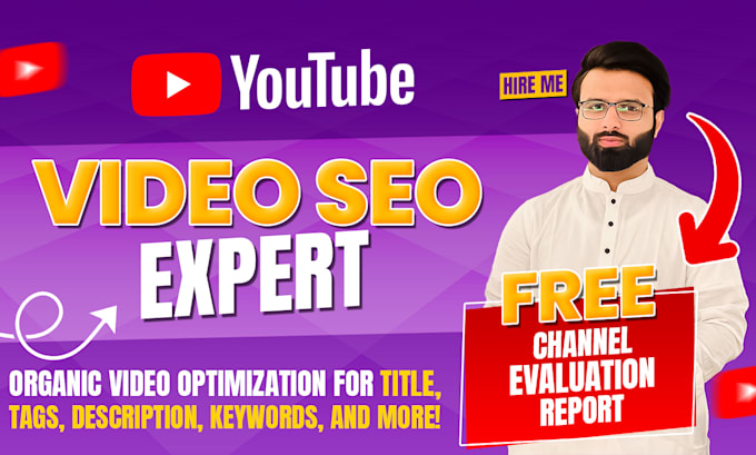 Gig Preview - Do the best youtube video SEO expert optimization