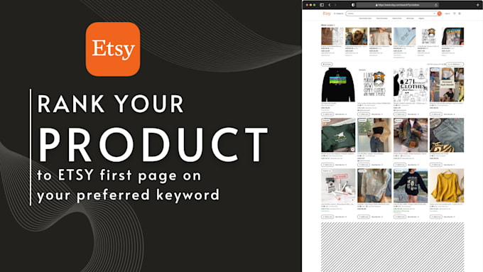 Gig Preview - Boost your etsy listing to the 1st page with SEO optimization