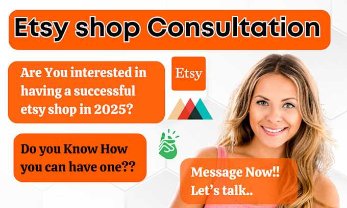 Gig Preview - Etsy consultation etsy promotion etsy stan store etsy shop set up etsy marketing