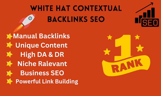 Bestseller - provide manual authority contextual backlinks with quality link