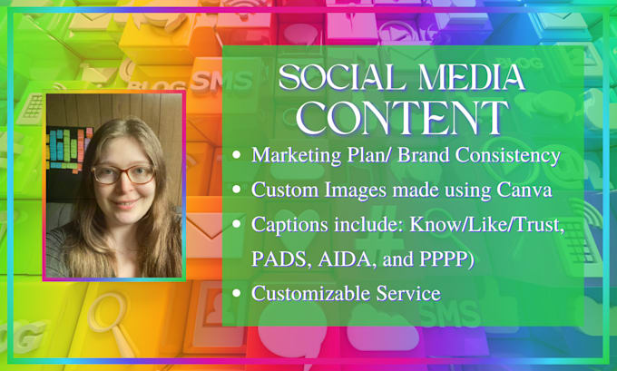 Gig Preview - Provide daily content for your author social media