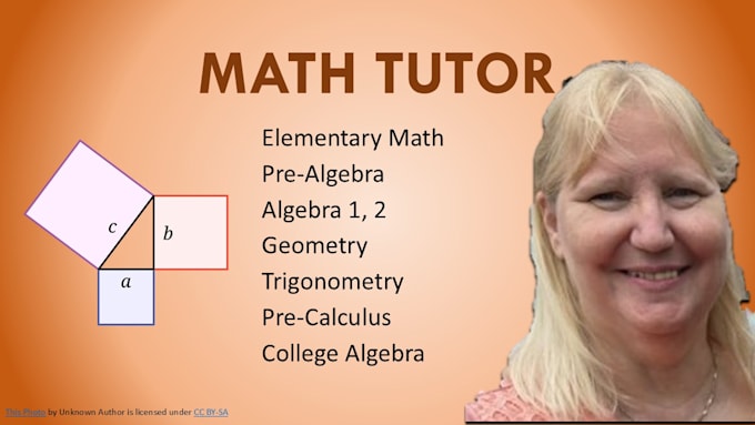 Gig Preview - Be your math tutor 3rd grade to 1st year college