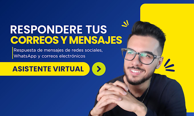 Gig Preview - Respuesta de correos y mensajes, atención al cliente online