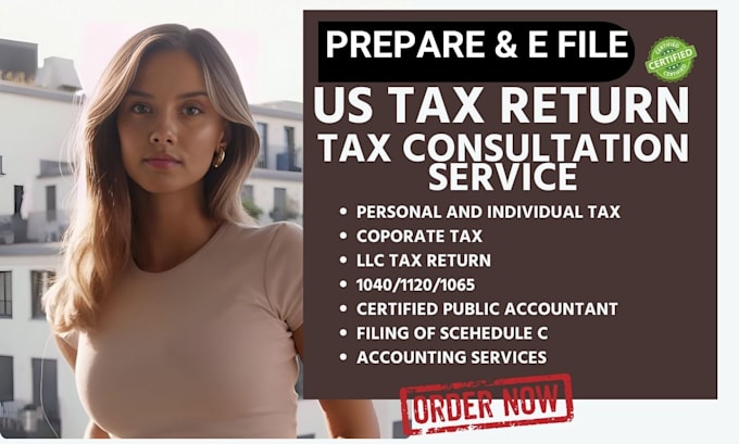 Gig Preview - Prepare and e file US tax returns minimize US tax filings 1120 returns by CPA