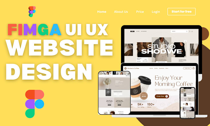 Gig Preview - Do ui ux design figma website design ui ux design in figma