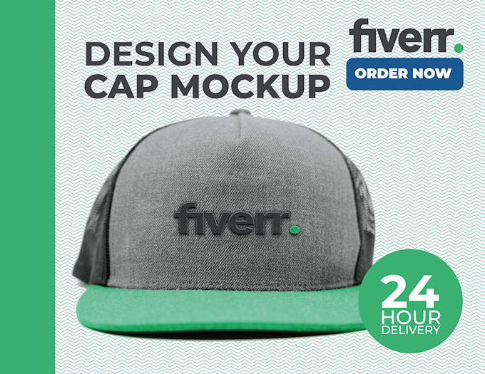 Gig Preview - Design unique cap or hat designs with mockup