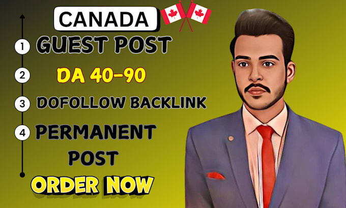 Gig Preview - Publish your article on high da canada site