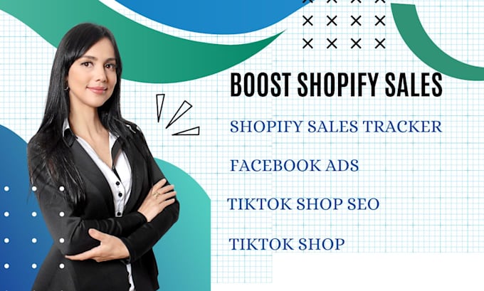 Gig Preview - Boost shopify sales using tiktok affliliate marketing tiktok shop dropshipping