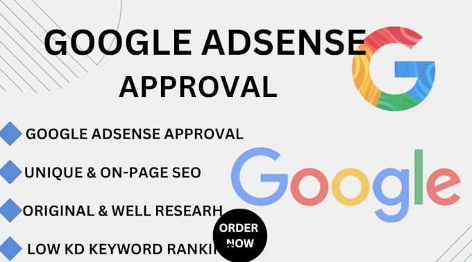 Gig Preview - Get guaranteed google adsense approval on your website