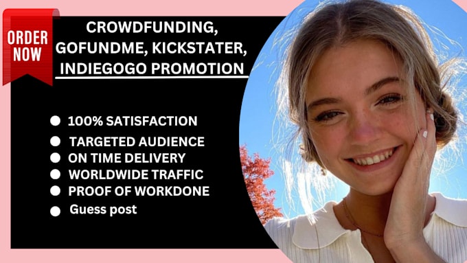 Bestseller - promote your crowdfunding campaign, gofundme, kickstarter and indiegogo