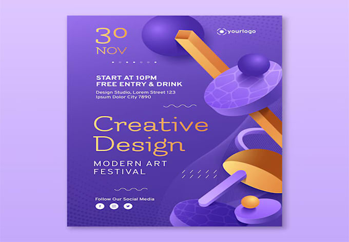 Bestseller - design an attractive flyer, and poster for your business