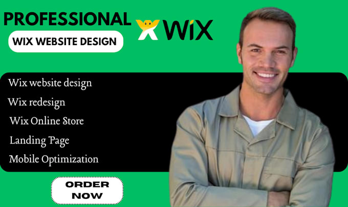 Gig Preview - Build professional wix website, design wix website, wix website redesign