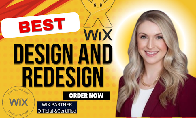 Gig Preview - Wix website design wix website redesign wix website wix studio wix