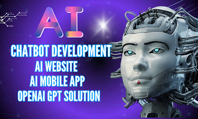 Bestseller - build ai chatbot, mobile app or ai website, ai saas app with openai gpt