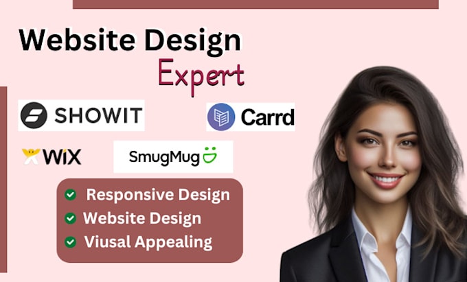 Gig Preview - Build showit website carrd wix design smugmug