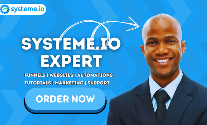 Bestseller - create a systeme io sales funnel, landing page, systeme io expert