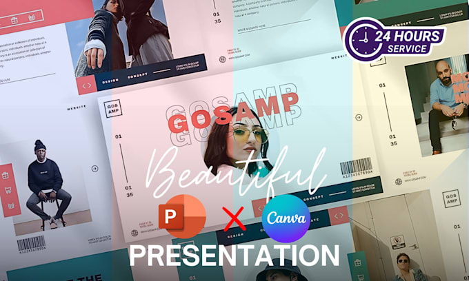 Bestseller - edit create powerpoint or canva presentation design quickly with animation video