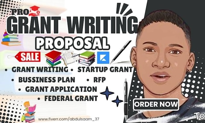 Gig Preview - Grant writing grant proposal grant research non profit business plan grant write