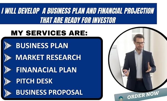 Gig Preview - Develop a business plan and financial projections that are ready for investor