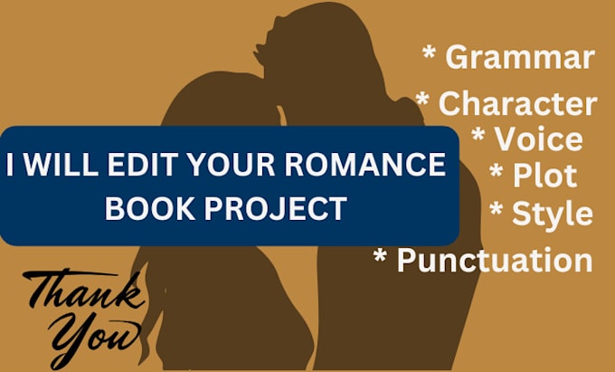 Gig Preview - Edit your romance book