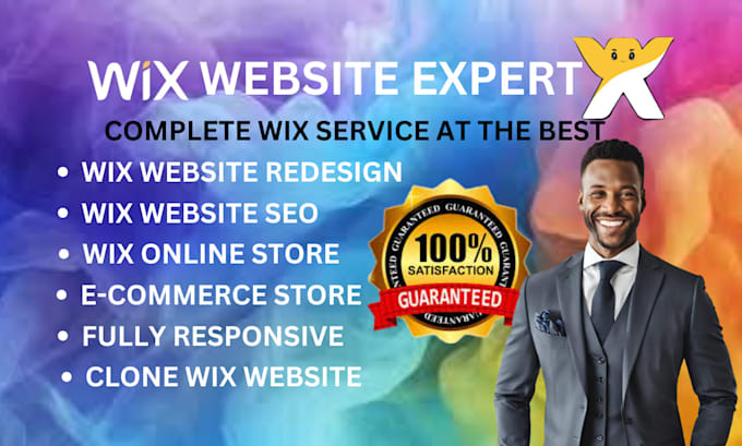 Bestseller - do wix website design wix website redesign wix redesign wix seo wix design