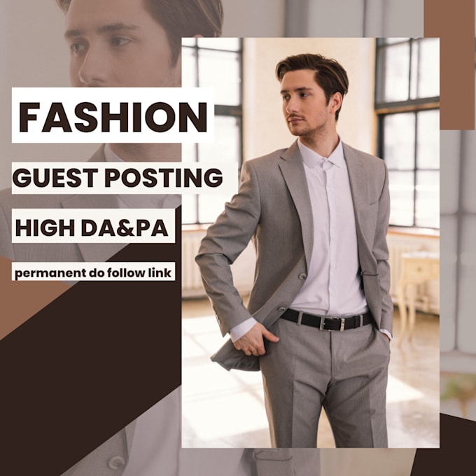 Gig Preview - Do UK fashion guest post with do follow backlinks