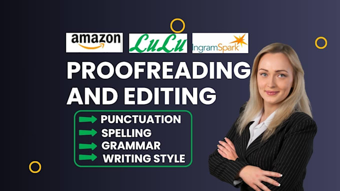 Gig Preview - Proofread line edit your book non fiction book ebook proofreading and formatting